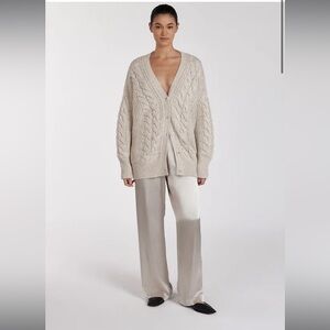 DISSH Eve Chalk Satin Pant